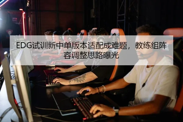 EDG试训新中单版本适配成难题，教练组阵容调整思路曝光